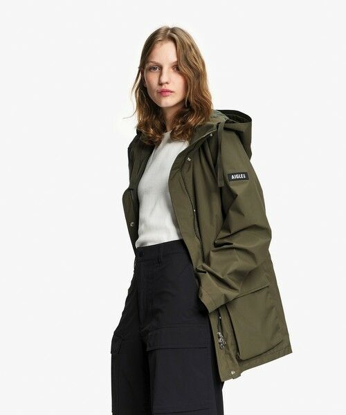 AIGLE / エーグル その他アウター | 透湿防水 フラップポケット フィッシュテールジャケット | 詳細8