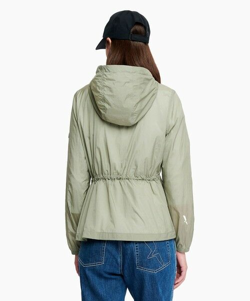 AIGLE / エーグル ナイロンジャケット | 超軽量 撥水 UVカット フーディショートジャケット | 詳細19