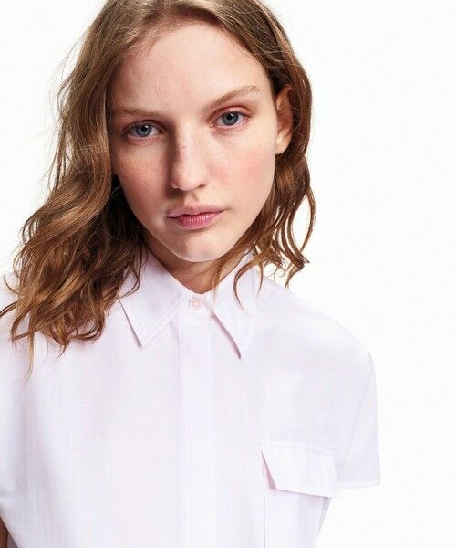 AIGLE / エーグル シャツ・ブラウス | 吸水速乾 クールマックス  ウーブンストライプシャツ / 裾ドローコード | 詳細15