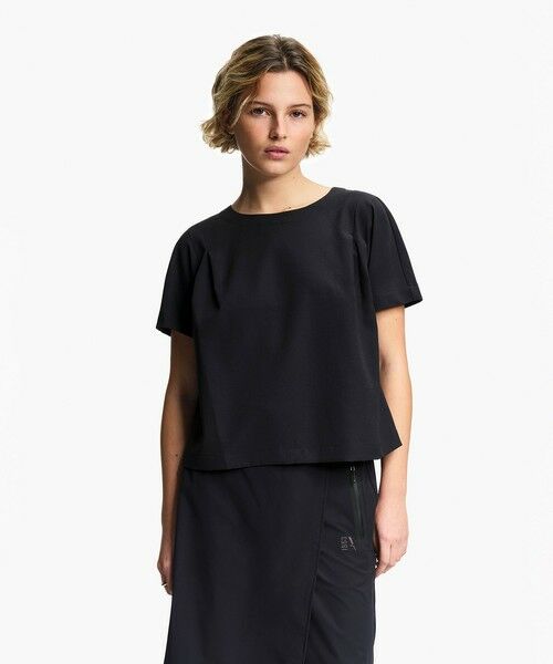 AIGLE / エーグル シャツ・ブラウス | リラックスフィット ダブルプリーツ入り半袖ブラウス | 詳細2