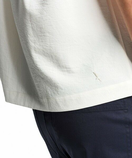 AIGLE / エーグル シャツ・ブラウス | リラックスフィット ダブルプリーツ入り半袖ブラウス | 詳細10