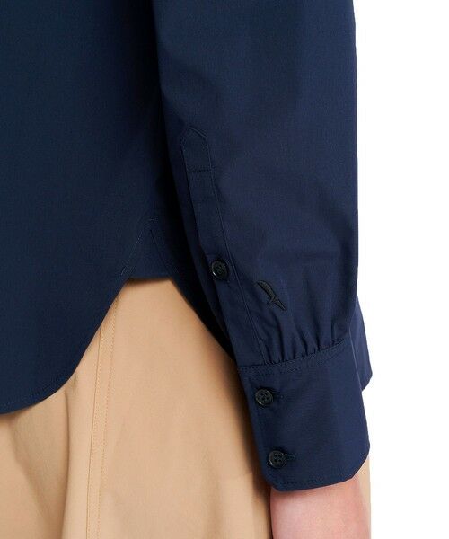 AIGLE / エーグル シャツ・ブラウス | UVカット SOLOTEX ソフトストレッチ ハーフプラケット ノーカラーエレガントシャツ | 詳細2