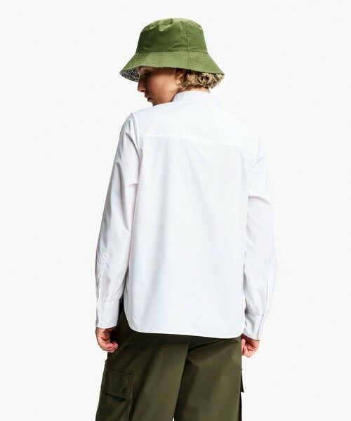 AIGLE / エーグル シャツ・ブラウス | UVカット SOLOTEX ソフトストレッチ ハーフプラケット ノーカラーエレガントシャツ | 詳細6