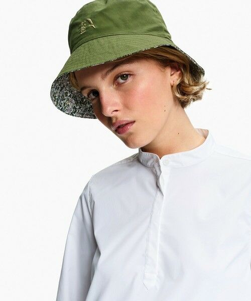 AIGLE / エーグル シャツ・ブラウス | UVカット SOLOTEX ソフトストレッチ ハーフプラケット ノーカラーエレガントシャツ | 詳細7