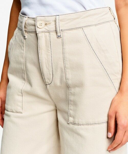 AIGLE / エーグル その他パンツ | ライトツイル セーラーパンツ ワイドストレートパンツ | 詳細5