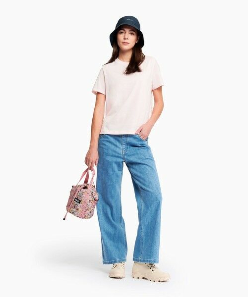 AIGLE / エーグル デニムパンツ | オーガニックコットン ストレート ストレッチデニム ジーンズ | 詳細1