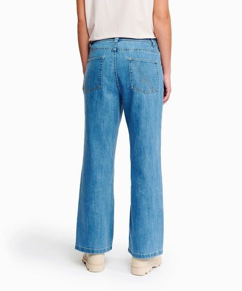 AIGLE / エーグル デニムパンツ | オーガニックコットン ストレート ストレッチデニム ジーンズ | 詳細2