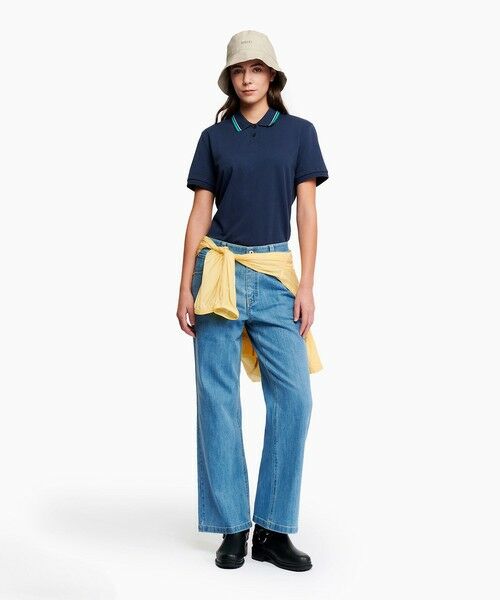 AIGLE / エーグル ポロシャツ | 吸水速乾 UVカット COOLMAX ピケ半袖ポロシャツ | 詳細2