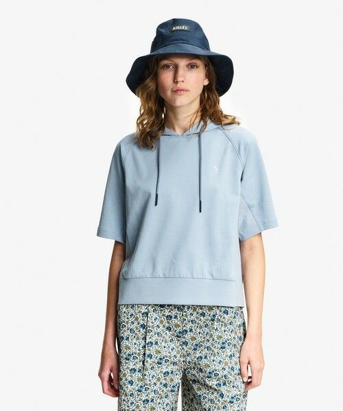 AIGLE / エーグル パーカー | UVカット フレンチテリースウェットフーディ | 詳細3