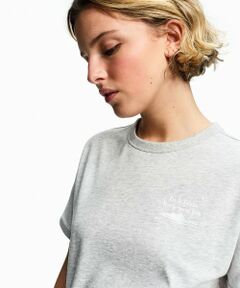 AIGLE / エーグル Tシャツ | UVカット 吸水速乾 ワンポイントグラフィック半袖Tシャツ