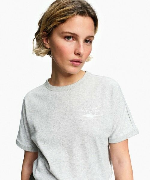 AIGLE / エーグル Tシャツ | UVカット 吸水速乾 ワンポイントグラフィック半袖Tシャツ | 詳細6