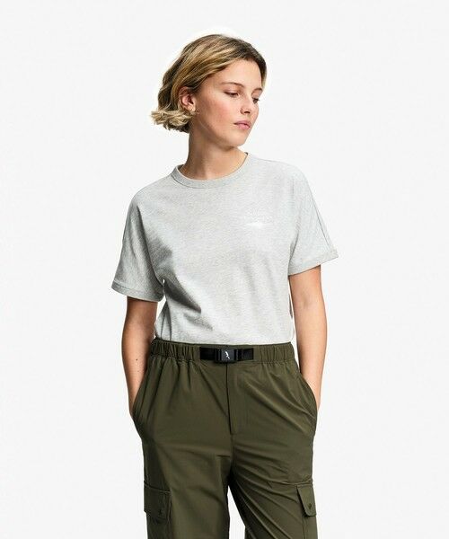 AIGLE / エーグル Tシャツ | UVカット 吸水速乾 ワンポイントグラフィック半袖Tシャツ | 詳細8