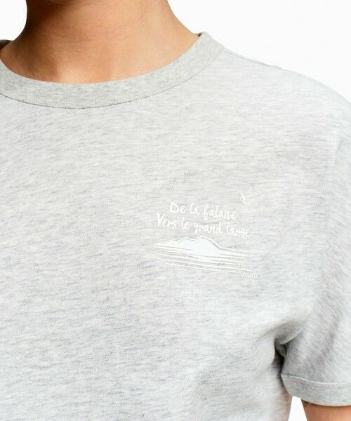 AIGLE / エーグル Tシャツ | UVカット 吸水速乾 ワンポイントグラフィック半袖Tシャツ | 詳細9