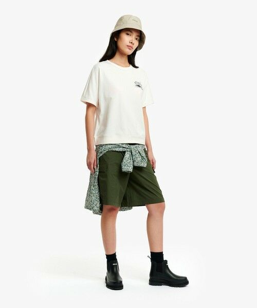 AIGLE / エーグル Tシャツ | UVカット 吸水速乾 ワンポイントグラフィック半袖Tシャツ | 詳細14