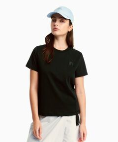 AIGLE / エーグル Tシャツ | 接触冷感 ミックス素材 半袖ロゴTシャツ