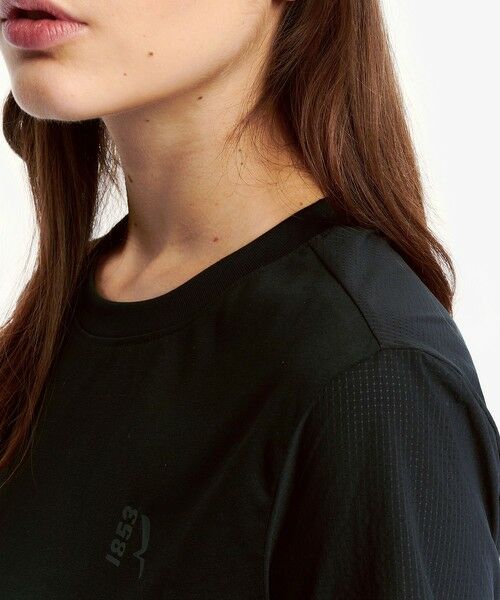 AIGLE / エーグル Tシャツ | 接触冷感 ミックス素材 半袖ロゴTシャツ | 詳細3