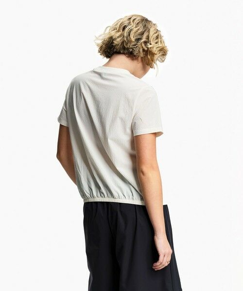 AIGLE / エーグル Tシャツ | 接触冷感 ミックス素材 半袖ロゴTシャツ | 詳細7