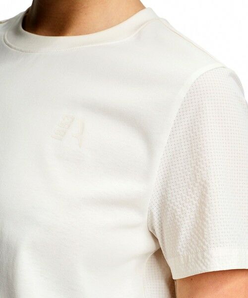 AIGLE / エーグル Tシャツ | 接触冷感 ミックス素材 半袖ロゴTシャツ | 詳細8