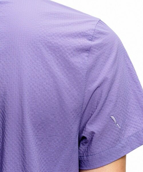AIGLE / エーグル Tシャツ | 接触冷感 ミックス素材 半袖ロゴTシャツ | 詳細14