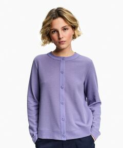 AIGLE / エーグル カーディガン・ボレロ | UVC 長袖ワッフルカーディガン