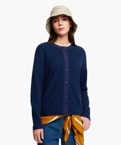 AIGLE / エーグル カーディガン・ボレロ | UVC 長袖ワッフルカーディガン