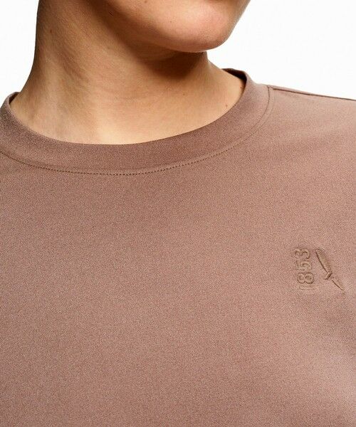 AIGLE / エーグル Tシャツ | プライムフレックス DFT UVC 3/4スリーブ ワンポイントロゴ刺繍 7分袖Tシャツ | 詳細9