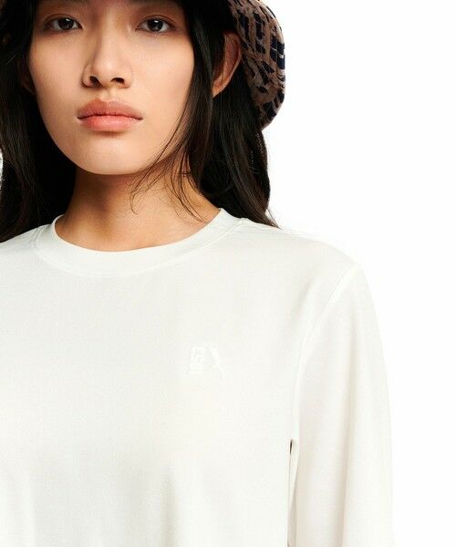 AIGLE / エーグル Tシャツ | プライムフレックス DFT UVC 3/4スリーブ ワンポイントロゴ刺繍 7分袖Tシャツ | 詳細13