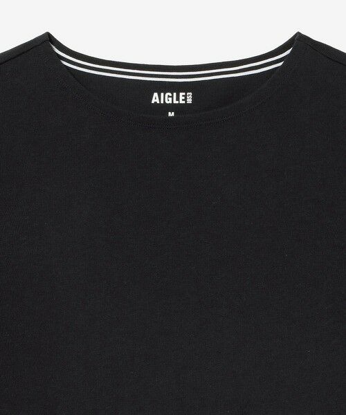 AIGLE / エーグル Tシャツ | ボートネック 七分袖Tシャツ | 詳細16