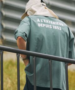 AIGLE / エーグル Tシャツ | AIGLE オーバーサイズバックプリントロゴ 半袖Tシャツ