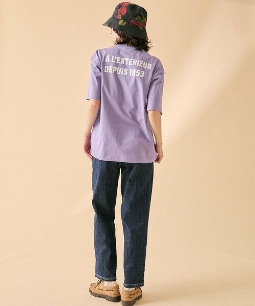 AIGLE / エーグル Tシャツ | AIGLE オーバーサイズバックプリントロゴ 半袖Tシャツ | 詳細2
