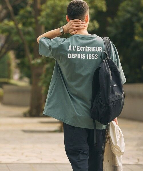 AIGLE / エーグル Tシャツ | AIGLE オーバーサイズバックプリントロゴ 半袖Tシャツ | 詳細2