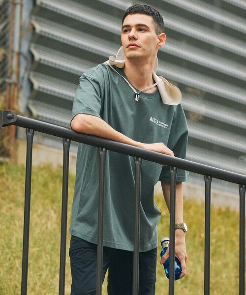 AIGLE / エーグル Tシャツ | AIGLE オーバーサイズバックプリントロゴ 半袖Tシャツ | 詳細5