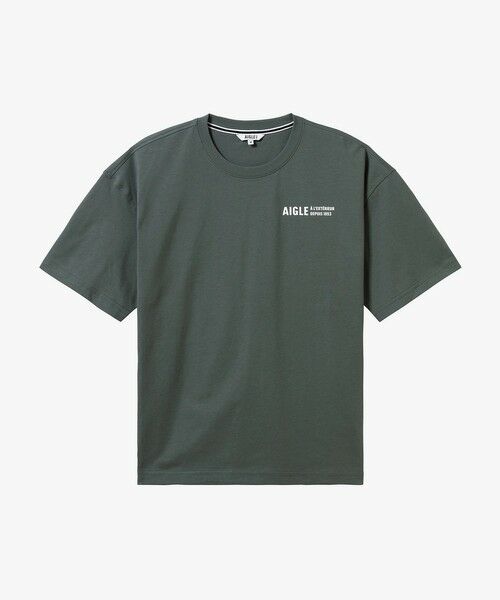 AIGLE / エーグル Tシャツ | AIGLE オーバーサイズバックプリントロゴ 半袖Tシャツ | 詳細6