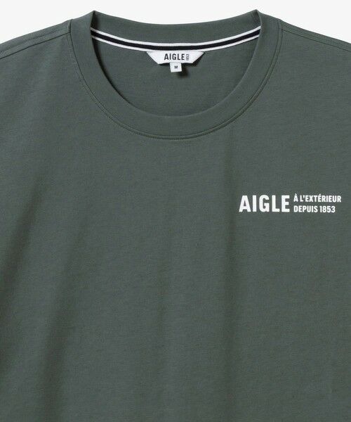 AIGLE / エーグル Tシャツ | AIGLE オーバーサイズバックプリントロゴ 半袖Tシャツ | 詳細7