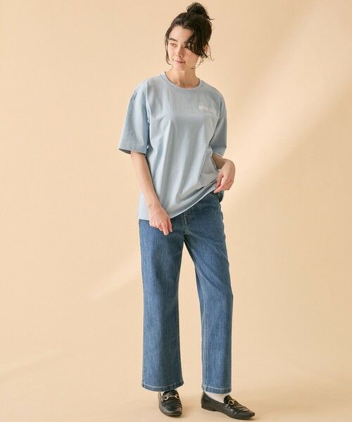 AIGLE / エーグル Tシャツ | AIGLE オーバーサイズバックプリントロゴ 半袖Tシャツ | 詳細7