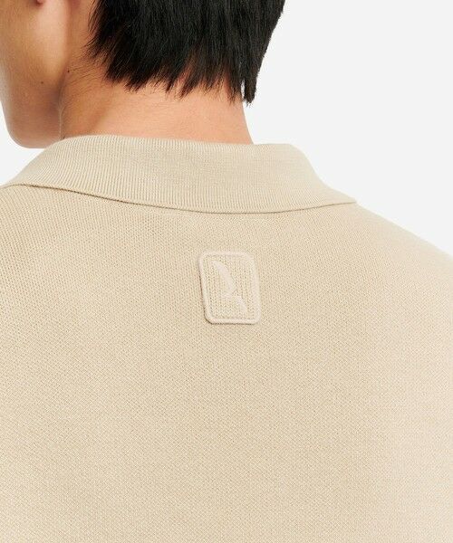 AIGLE / エーグル ニット・セーター | ロングスリーブ プルオーバー スキッパーネックポロニットシャツ | 詳細2