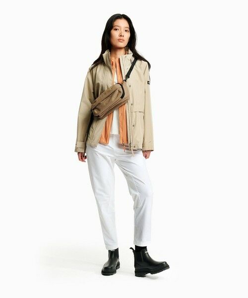 AIGLE / エーグル その他アウター | GORE-TEX ゴアテックス 防水 透湿 防風 2レイヤー ミドル丈ジャケット / フード取り外し可 | 詳細2