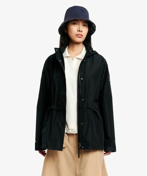 AIGLE / エーグル その他アウター | GORE-TEX ゴアテックス 防水 透湿 防風 2レイヤー ミドル丈ジャケット / フード取り外し可 | 詳細11