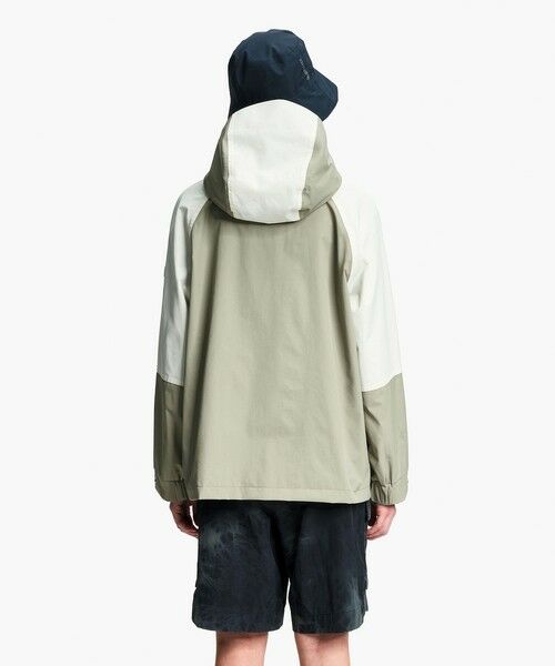 AIGLE / エーグル その他アウター | 透湿 防水シーム カラーブロック ショートフレアジャケット | 詳細5