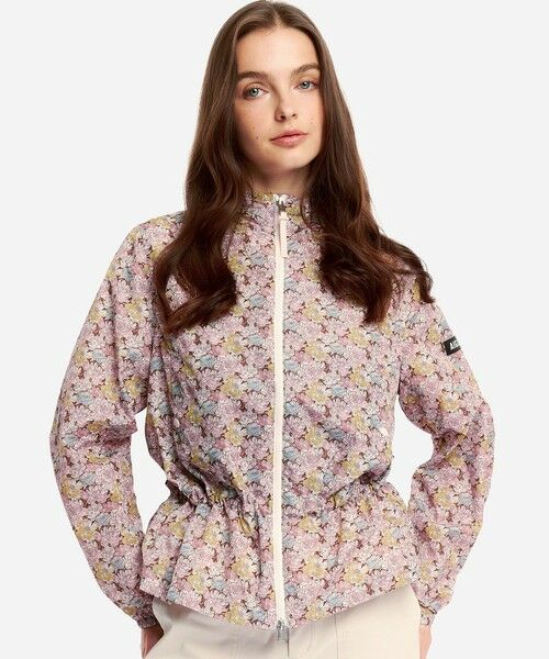 AIGLE / エーグル ナイロンジャケット | 【LIBERTY】撥水 エクストラライト フーディジャケット（ピンク）