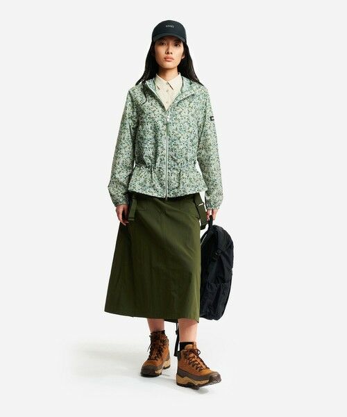 AIGLE / エーグル ナイロンジャケット | 【LIBERTY】撥水 エクストラライト フーディジャケット | 詳細13