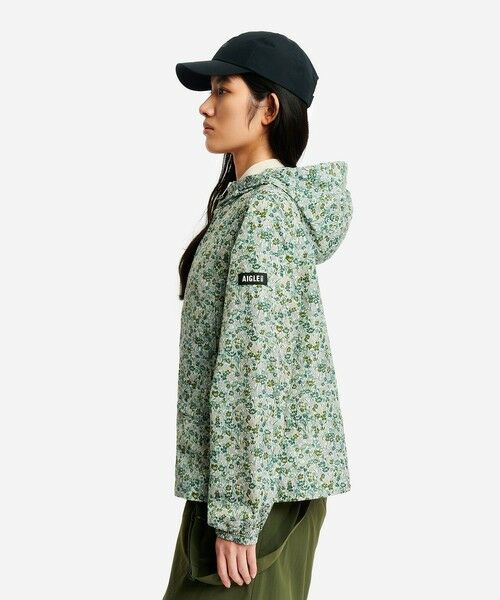 AIGLE / エーグル ナイロンジャケット | 【LIBERTY】撥水 エクストラライト フーディジャケット | 詳細16