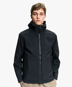 AIGLE / エーグル その他アウター | GORE-TEX ゴアテックス 防風 防水 透湿 2レイヤー ライトウェイト ショートフーデッドジャケット