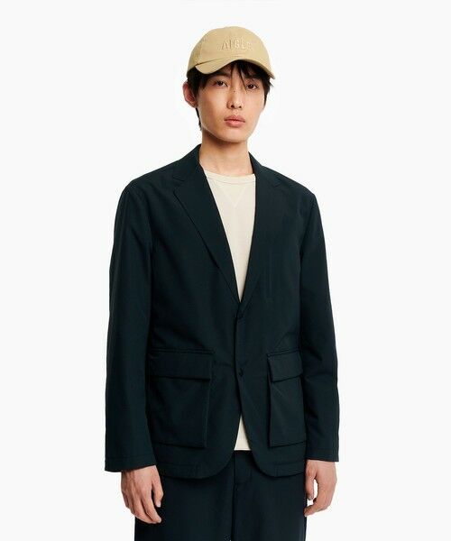 AIGLE / エーグル テーラードジャケット | 撥水 UVカット サマーブレザー シェルジャケット / テーラードジャケット | 詳細4