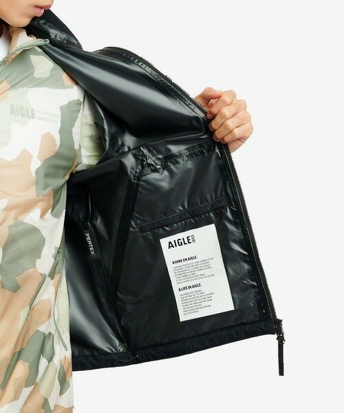 AIGLE / エーグル その他アウター | 透湿防水 PERTEX 2.5レイヤー ライトウェイトジャケット / フード取り外し可 | 詳細6