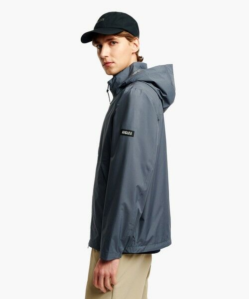 AIGLE / エーグル その他アウター | 透湿防水 PERTEX 2.5レイヤー ライトウェイトジャケット / フード取り外し可 | 詳細11