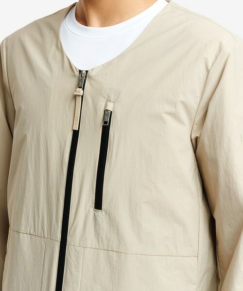 AIGLE / エーグル ノーカラージャケット | 撥水 ノーカラージャケット | 詳細6