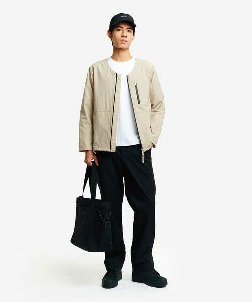 AIGLE / エーグル ノーカラージャケット | 撥水 ノーカラージャケット | 詳細2