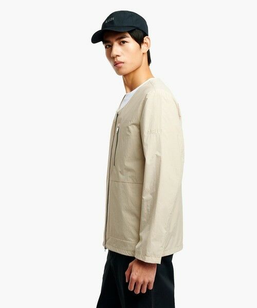 AIGLE / エーグル ノーカラージャケット | 撥水 ノーカラージャケット | 詳細4
