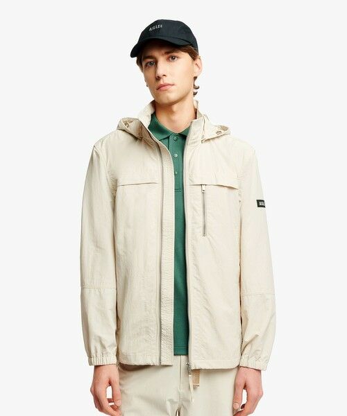 AIGLE / エーグル その他アウター | 軽量 撥水 UVカット フロントヨーク フーデッドショートジャケット | 詳細4